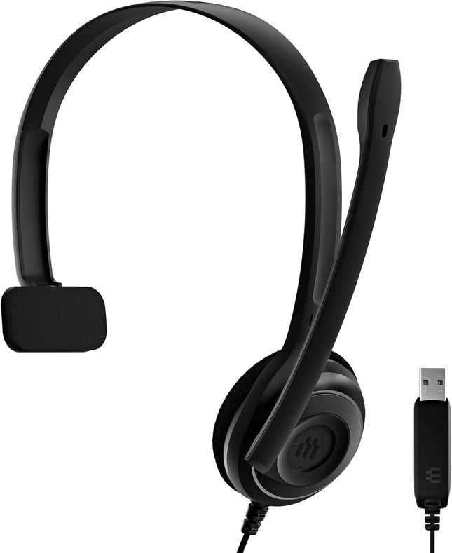 Sennheiser 504196 PC 7 USB - Mono USB Headset for PC and MAC